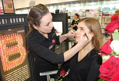 Clarins на дне рождения Рив Гош
